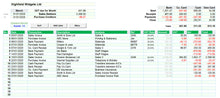 Accounting Spreadsheet