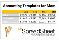 Accounting Spreadsheets for Mac Users