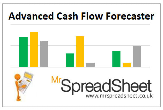 Advanced Cash Flow Spreadsheet Template
