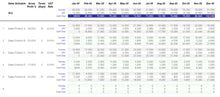 Advanced Cash Flow Spreadsheet Template