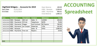 Free Accounting Spreadsheet