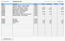 Timesheet Spreadsheet Template for Business