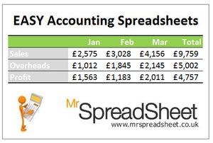 Accounting Spreadsheets that are Easy to use