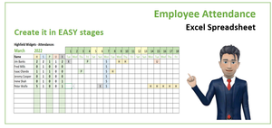 Free Employee Attendance Spreadsheet Template