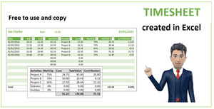 Free Timesheet Spreadsheet