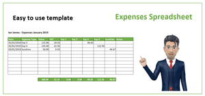 Free Expenses Spreadsheet